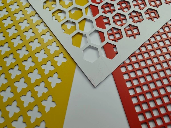 Perforated Prepainted Aluminum Plate